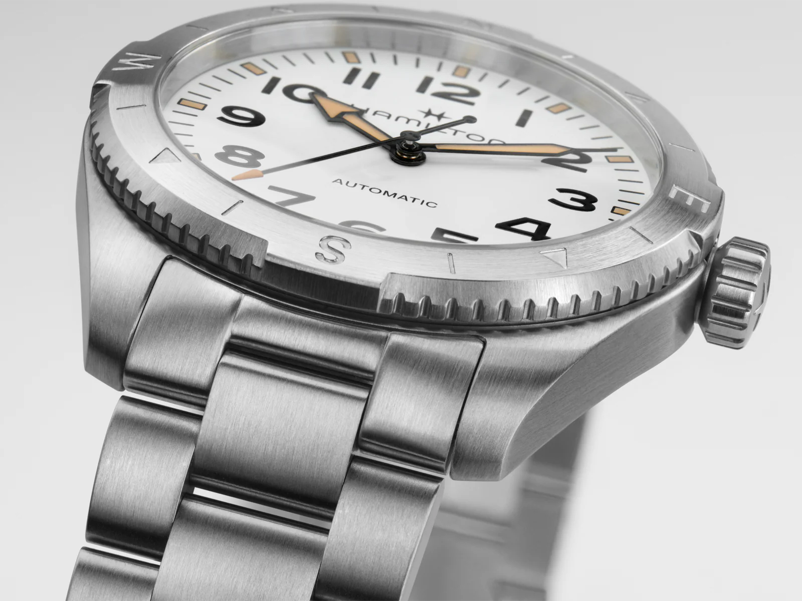Hamilton Khaki Field Expedition 41mm Automatic White Dial - Image 5
